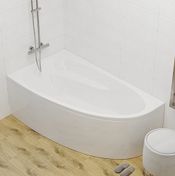 1ACReal Акриловая ванна Мадрид 170x95 R – фотография-5